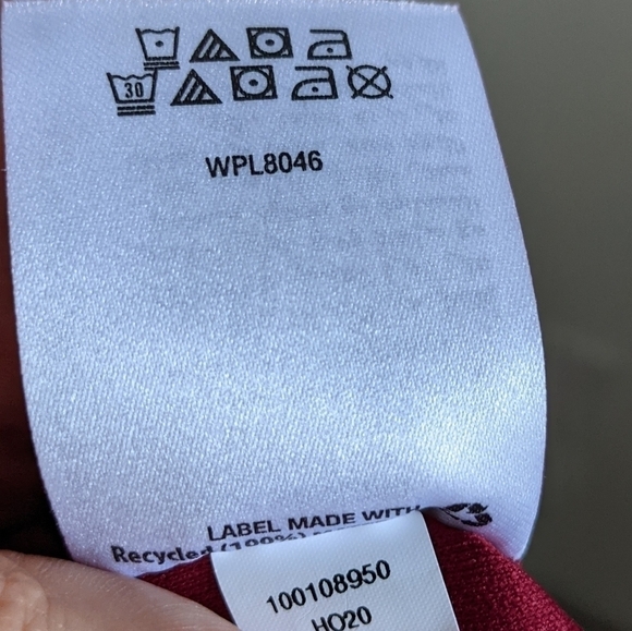 Nwt Bar III Off the shoulder Chiffon Bodysuit Maroon XXL - Picture 6 of 12